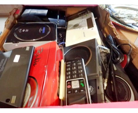 Three Roberts radios, portable TV and small keyboard. Not available for in-house P&amp;P