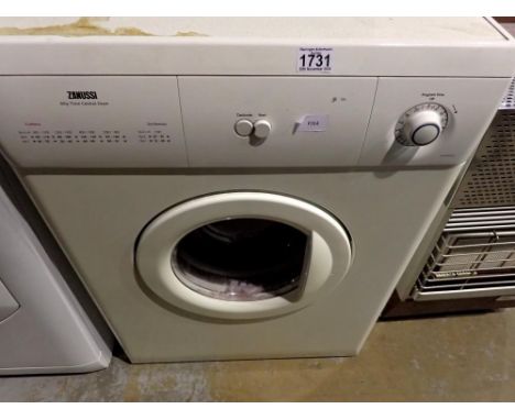 Zanussi 6k time control dryer. All electrical items in this lot have been PAT tested for safety and have passed. This does no