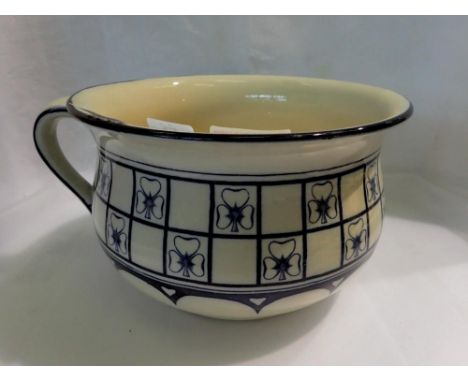 Royal Doulton ceramic chamber pot, H: 14cm. Not available for in-house P&amp;P