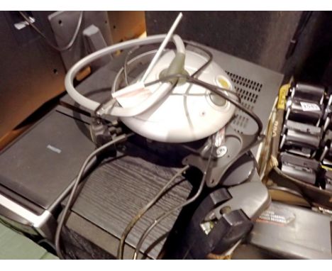 Two Philips mini hifi systems and mixed accessories. All electrical items in this lot have been PAT tested for safety and hav