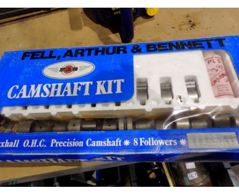 Fell, Arthur &amp; Bennett Vauxhall O.H.C Camshaft kit, new old stock. Not available for in-house P&amp;P