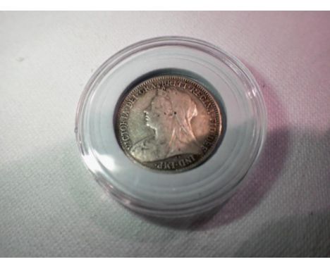 1900 - silver sixpence of Queen Victoria. UK P&amp;P Group 0 (£6+VAT for the first lot and £1+VAT for subsequent lots)&nbsp; 