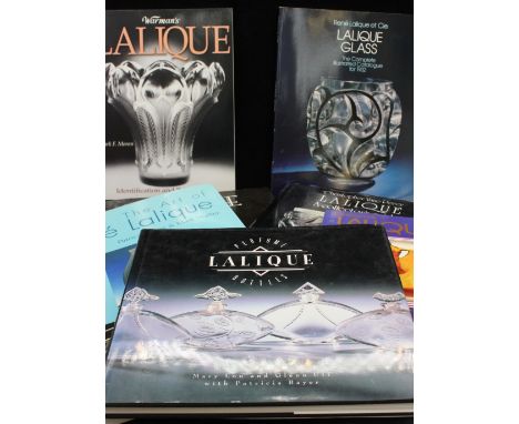 Lalique- A collection of 7 reference books. Collecting Lalique glass Warman's Lalique Christopher Vane Percy- Lalique The art