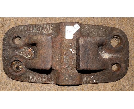 Railway Chair: M&amp;GN rail chair ‘M&amp;GN 1898’.