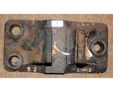 Railway Chair: Early LMS rail chair ‘L(M)S 8-23’.