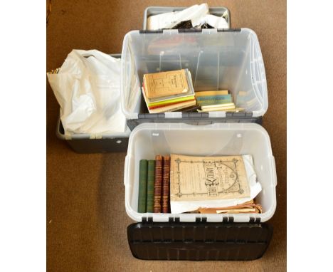 A large collection of periodicals and books, mostly relating to poultry and poultry breeding including "Poultry Fancier" from