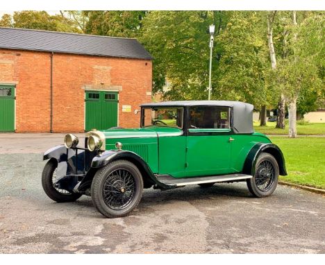 1929 Sunbeam Sixteen Drophead CoupéRegistration no. VN 1433Chassis no. 5611K*High quality Vintage-era sporting car*Engine sho