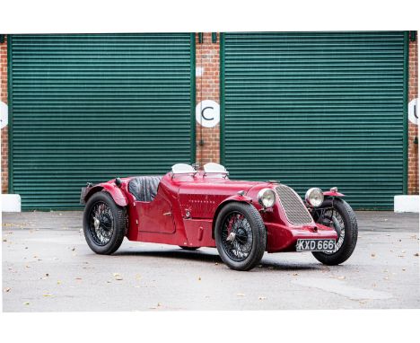 1932 Alta 1½-Litre Supercharged SportsRegistration no. KXD 666Chassis no. 16*Ultra-rare British competition car*In-period Bro