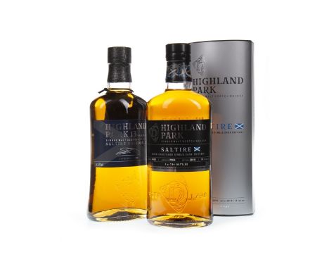 HIGHLAND PARK 2004 SALTIRE 13 YEARS OLD - EDITION ONE Single Malt Scotch Whisky Matured in cask no. 6520, bottled 2018, one o