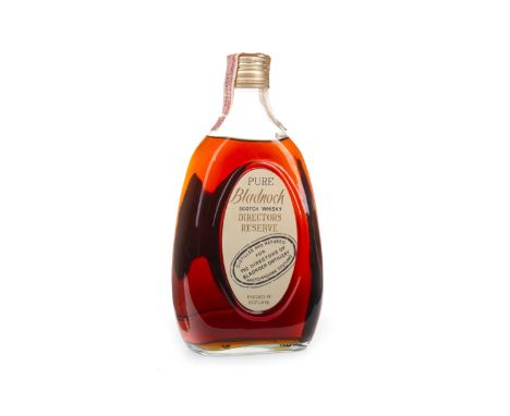 BLADNOCH DIRECTORS RESERVE 10 YEARS OLD Single Malt Scotch Whisky Matured in sherry wood. Full sized bottle, 100.6° proof.