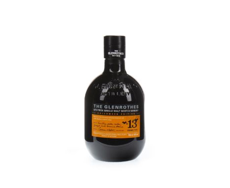 GLENROTHES HALLOWEEN EDITION 13 YEARS OLD Single Malt Scotch Whisky Matured in sherry seasoned American oak casks. 700ml, 46.