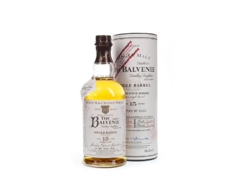 BALVENIE SINGLE BARREL 15 YEARS OLD SANDY GRANT GORDON BOTTLING Single Malt Scotch Whisky Matured in cask no. 12558, bottled 