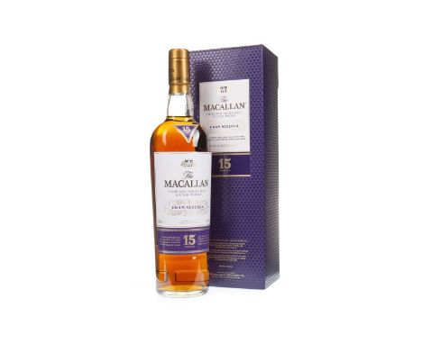 MACALLAN GRAN RESERVA 15 YEARS OLD Single Malt Scotch Whisky Matured exclusively in sherry seasoned oak casks. 700ml, 43% vol