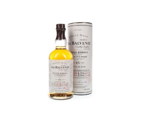 BALVENIE 1978 SINGLE BARREL AGED 15 YEARS Single Malt Scotch Whisky Cask no. 94 filled 13 January 1978, bottled 13 October 19