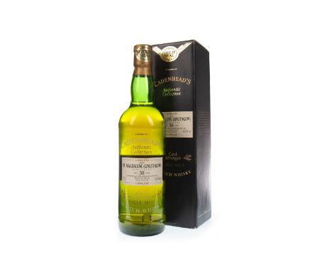 ST MAGDALENE ( LINLITHOW ) 1964 CADENHEAD'S AUTHENTIC COLLECTION AGED 30 YEARS Single Malt Scotch Whisky Distilled February 1