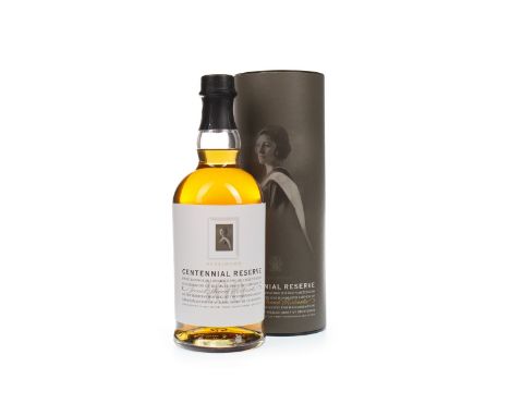 HAZELWOOD CENTENNIAL RESERVE AGED 20 YEARS Blended Scotch Whisky A marriage of one hundred specially selected casks in celebr