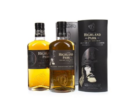 HIGHLAND PARK HARALD Single Malt Scotch Whisky 70cl, 40% volume, in box. HIGHLAND PARK LEIF ERIKSSON Single Malt Scotch Whisk