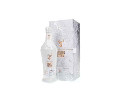 GLENFIDDICH WINTER STORM AGED 21 YEARS Single Malt Scotch Whisky Matured in Icewine casks. 70cl, 43% volume, in box.
