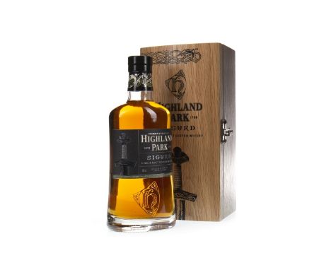 HIGHLAND PARK SIGURD Single Malt Scotch Whisky Matured in American and European oak sherry casks. 70cl, 43% volume, in wooden