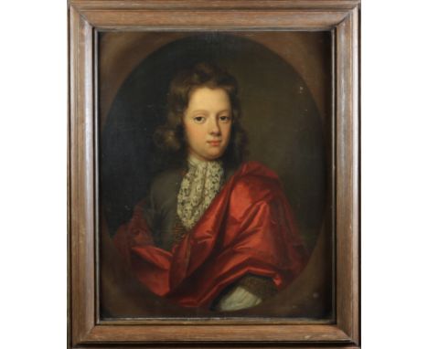 ENGLISH SCHOOL (18th century), Wm Mellish, MP for Retford 177*-1791, half portrait, as a young man, wearing an olive green ja