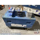 Portable gang box and (3) metal ammo boxes