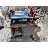 Ridgid model 1224 Pipe Threader SN EB14271E98 W/ Tooling and Attachments