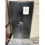 3' wide x 6' Tall metal storage cabinet