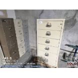 (4) File cabinets