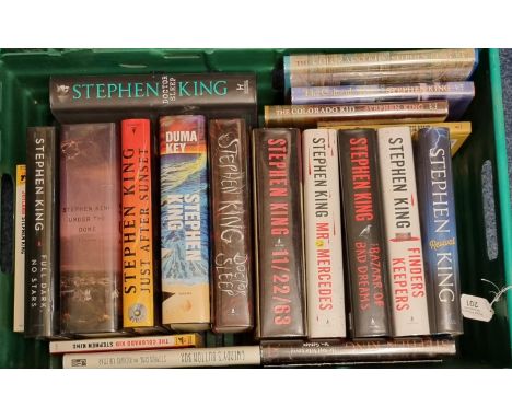 King, Stephen; collection of mostly US first editions, published by Scribler and UK first editions published by Hodder & Stou