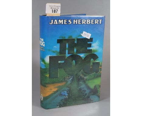 Herbert, James; 'The Fog', first edition, published by New English Library 1975. Black cloth bound hardback book with origina