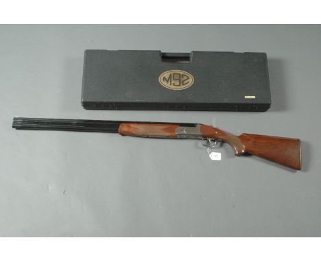 SHOTGUN CERTIFICATE REQUIRED - Classic Doubles Model 92 12 bore over/under shotgun, 30 inch multi-choked barrels, single adju