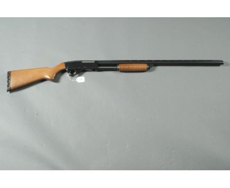 SHOTGUN CERTIFICATE REQUIRED - Stevens Model 67 Serial E 12 bore pump action shotgun, 29 inch barrel, 3/4 choke, 3 inch chamb