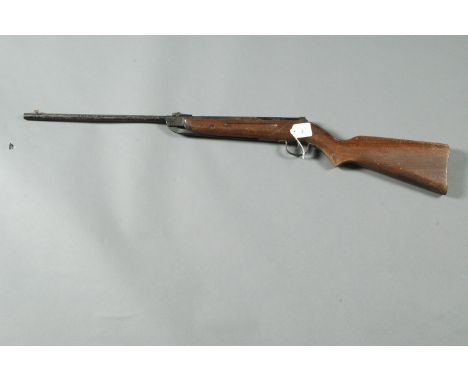Diana Model 25 .177 air rifle, break barrel.  Length 38 ins.  Serial No. 257628.