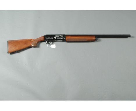 SHOTGUN CERTIFICATE REQUIRED - Gamber 12 bore semi-automatic shotgun, 25 inch barrel, 1/4 choke, action engraved with snipe a
