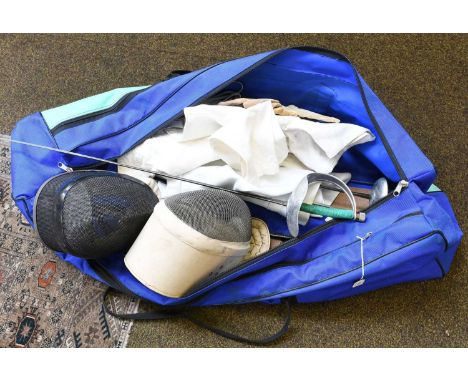 Bag of Various vintage Fencing Sabres, etc 