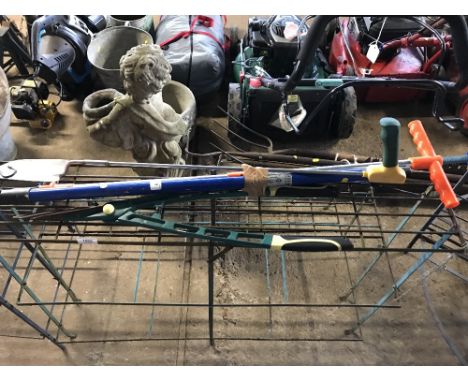 A quantity of gardening tools 