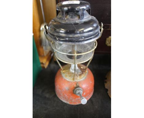 A paraffin lamp 