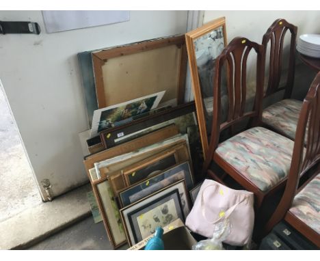 A large quantity of pictures and prints 