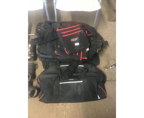 A quantity of tools bags