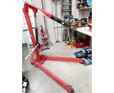 A Clarke "Strong Arm" engine crane CFC 1000.