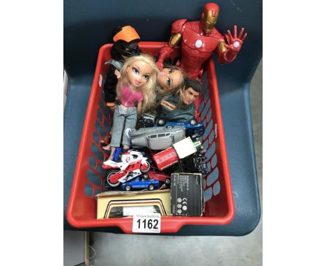 2 Action man &amp; 2 Bratz dolls, &amp; Die cast including Dinky, corgi &amp; Lledo etc