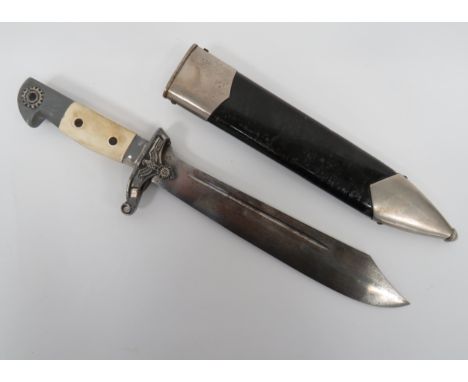 German Third Reich TeNo Hewer by Eickhorn Solingenscarce example of the 1939 model.  The blade bearing squirrel logo “Ges Ges