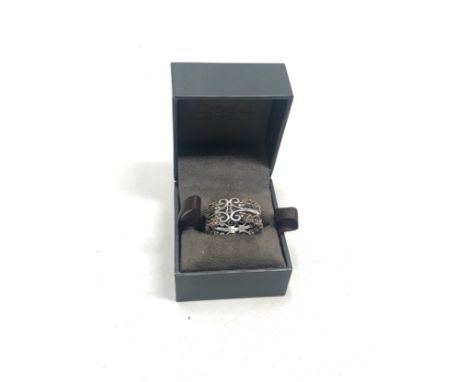 Clogau silver ring 