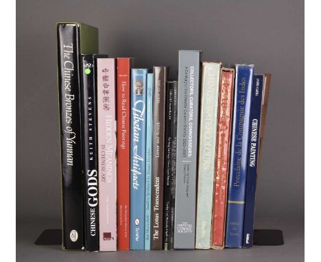 A collection of Asian Art reference worksIncluding: HEJZLAR, Chinese Watercolours, 1982; WETZEL, China, 2006; TREGEAR, Chines