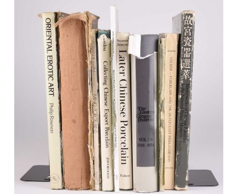 A collection of Asian Art reference worksIncluding: GANGOLY, South Indian Bronzes, 1915; JOSEPH, Ming Porcelains, Their Origi