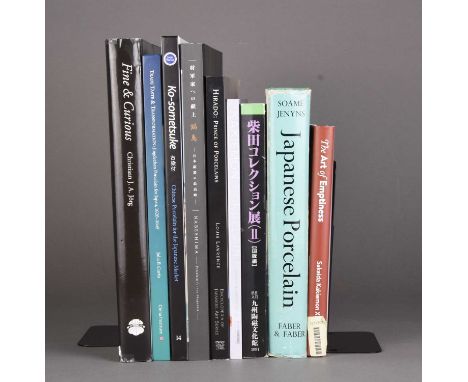 A collection of reference works relating to Japanese ceramicsIncluding: JENYNS, Japanese Porcelain, 1965; KAKIEMON XIV, The A