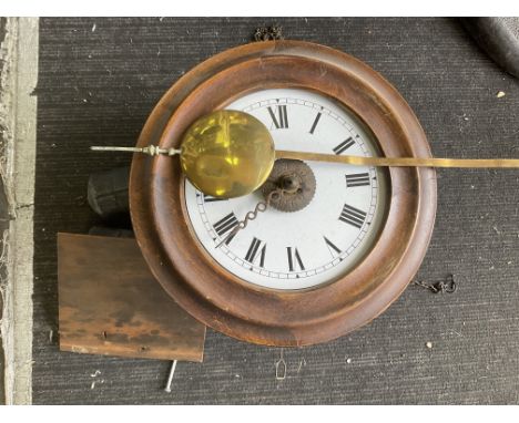 A Victorian postmans alarm clock - NO RESERVE