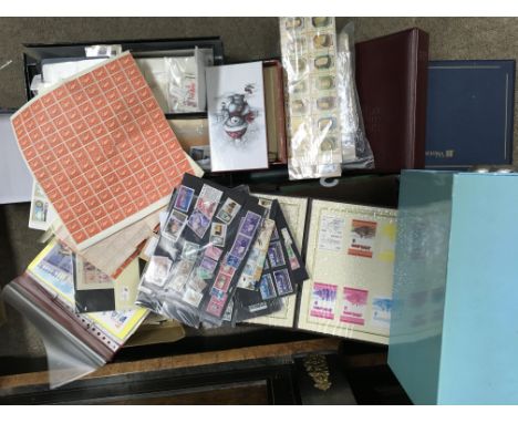 A collection of Format international securities printed folio stamps, (19), first day covers, stamp sets etcâ€¦. Including Di