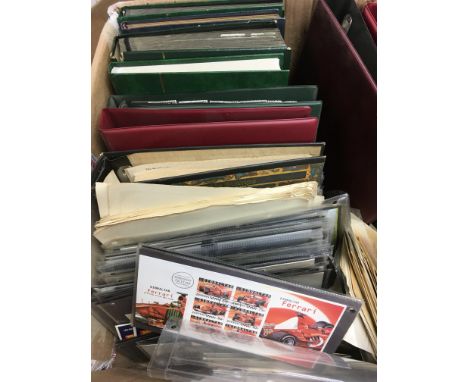 A large collection of world postage stamps including 10 albums, first day covers, loose stamps etc