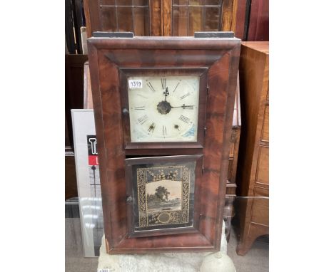 An American wall clock by Jerome &amp; Co. Connecticut - NO RESERVE